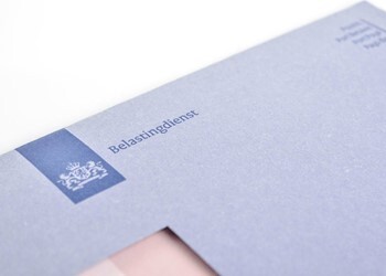 Belastingdienst blauwe envelop