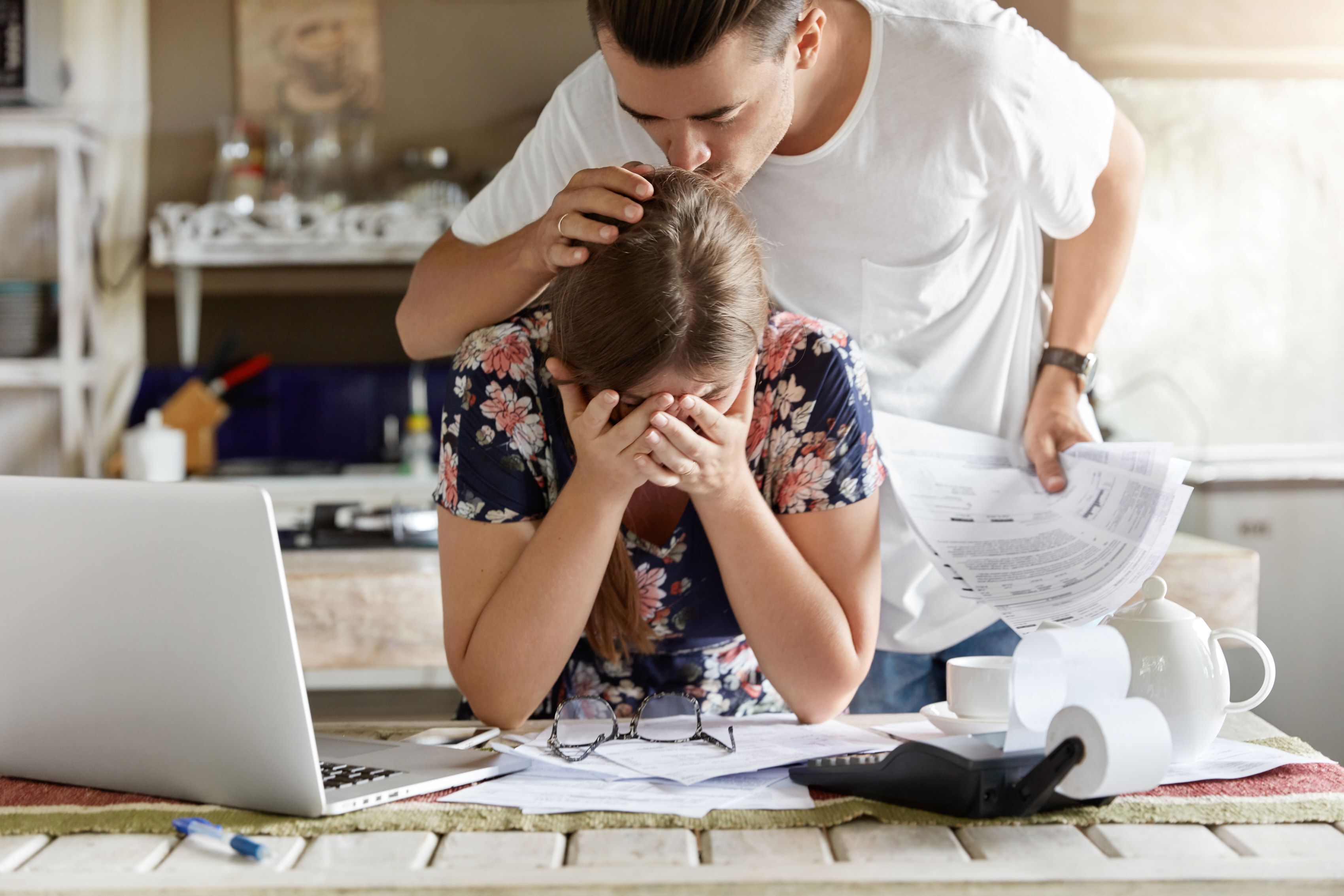 Financiele problemen zorgen geld