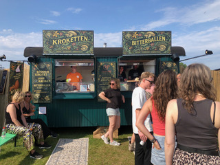 Foodtruck Veerplas bezoekers