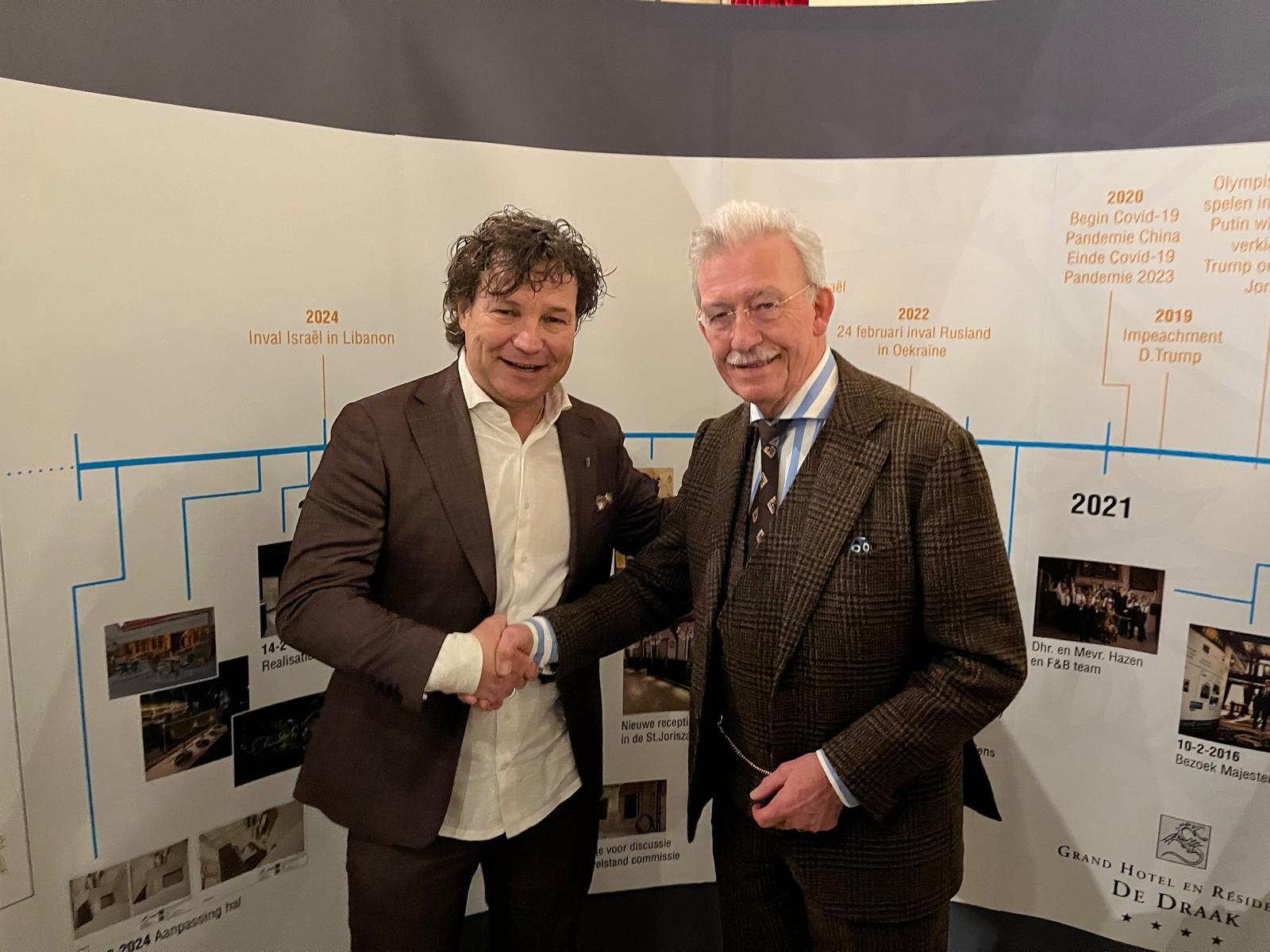 Frans Hazen benoemd tot Lid van Verdienste van KHN