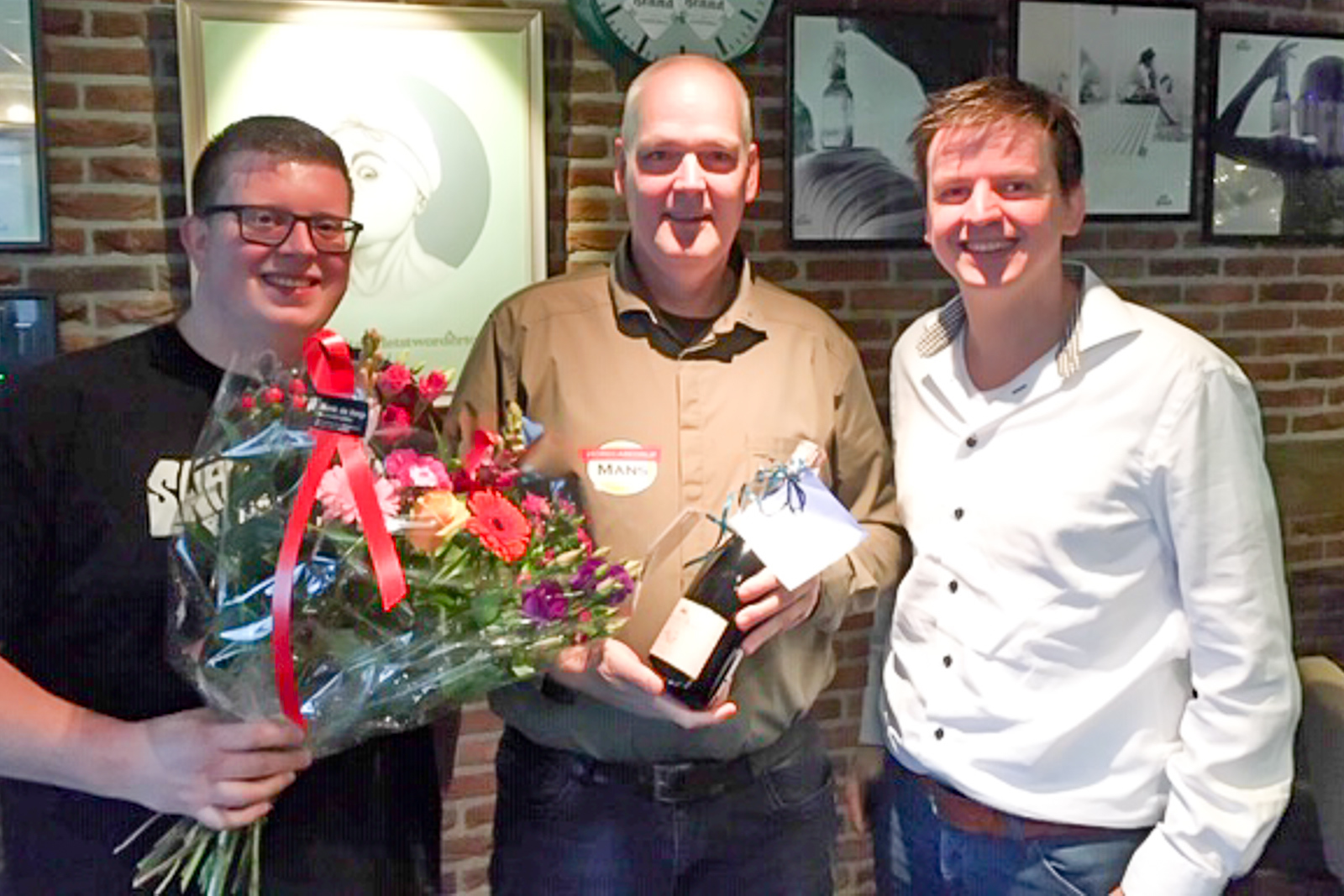 Horecabedrijf Mans 25 jaar