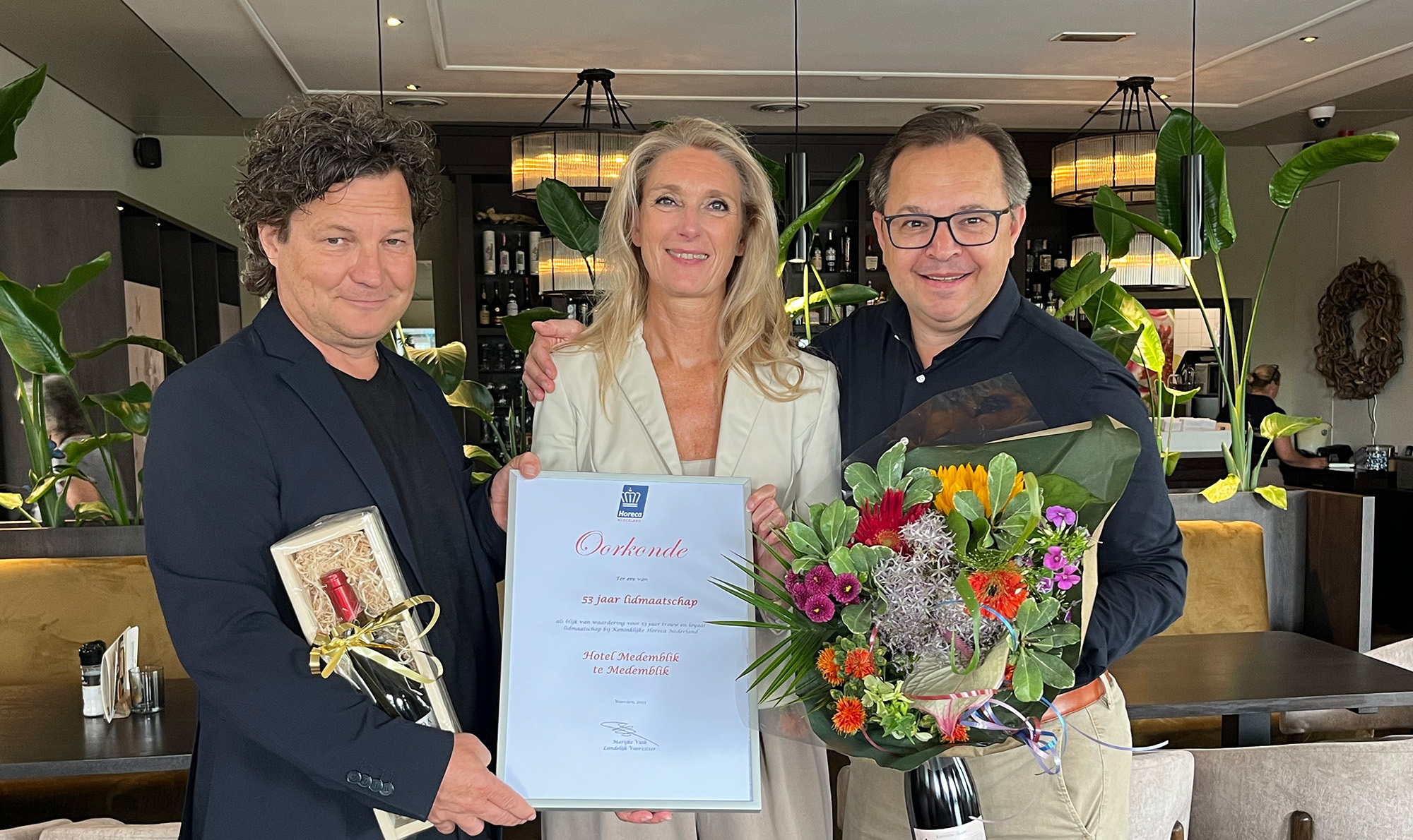 John Paulus Frank Bakker en Petra Fit van Hotel Medemblik v1