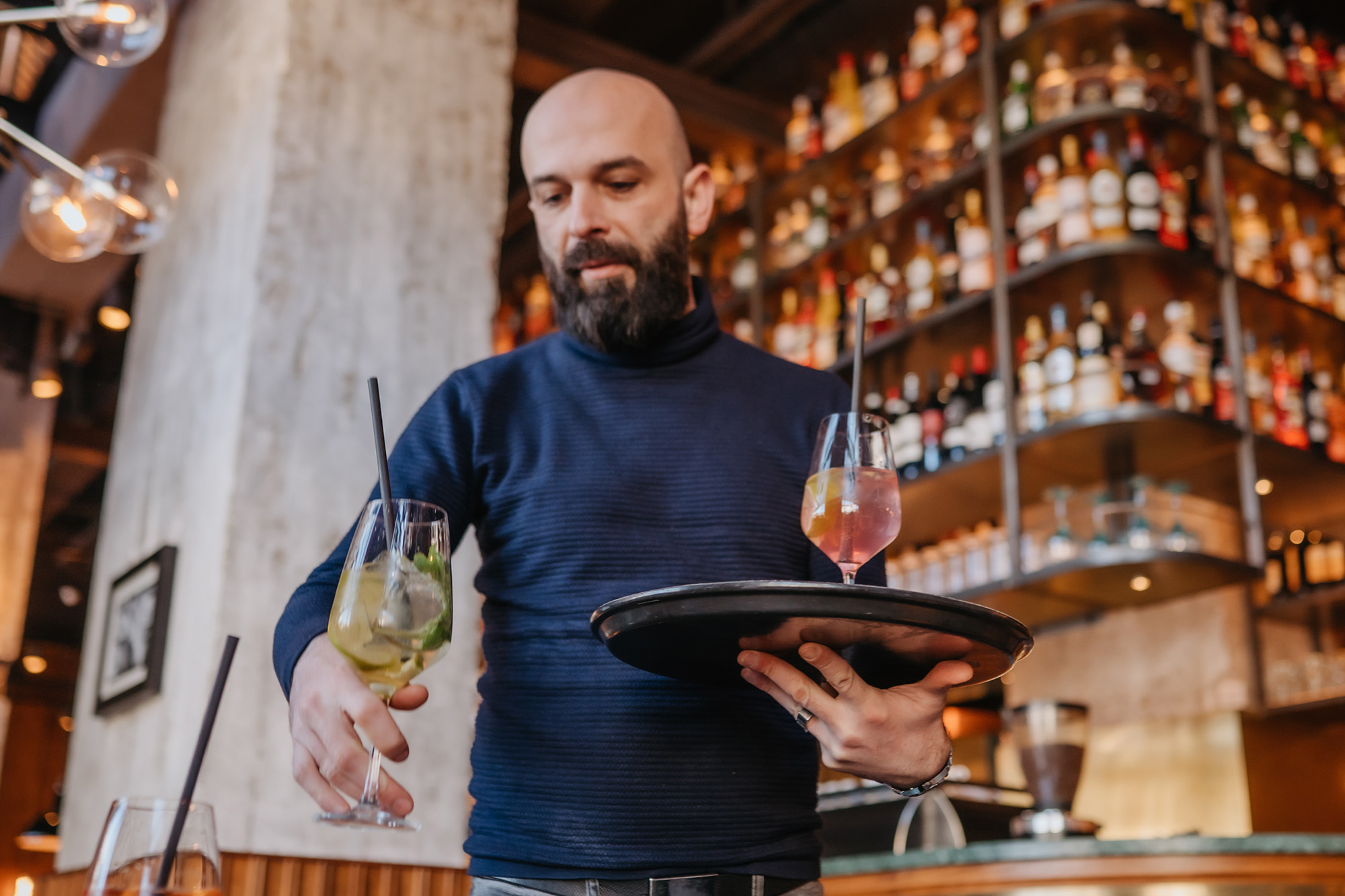 KHN accijns horeca dienblad