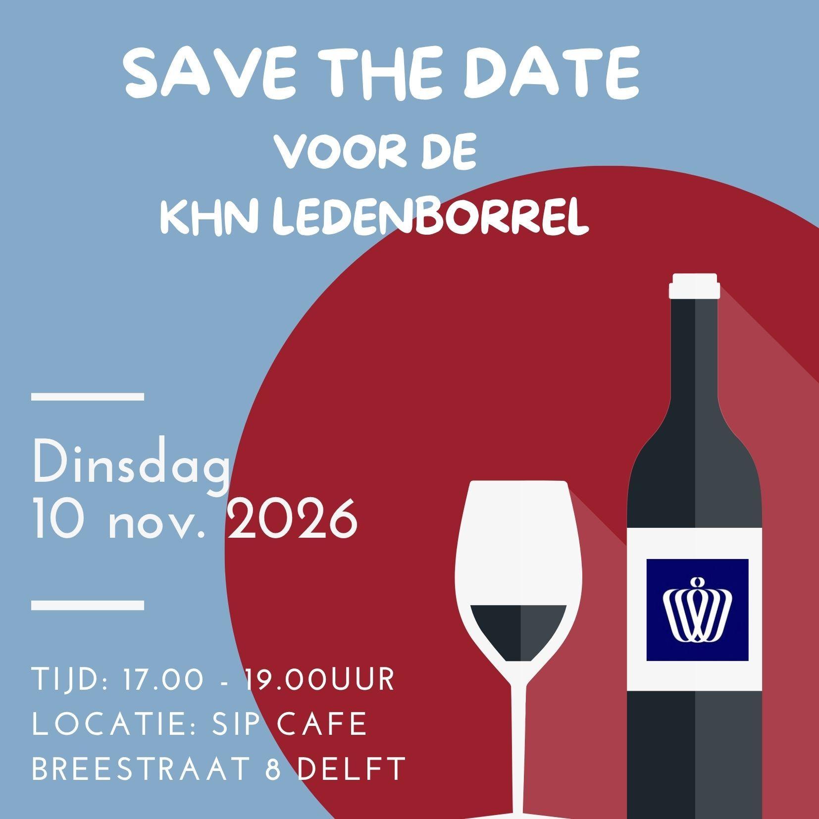 KHN borrel Save the Date