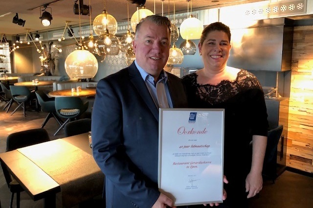 Gerardushoeve 40 jaar lid