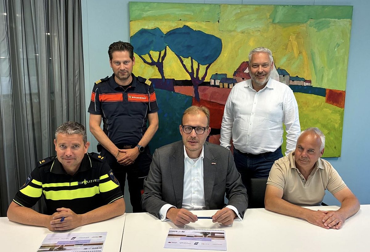 ondertekening convenant veilig uitgaan