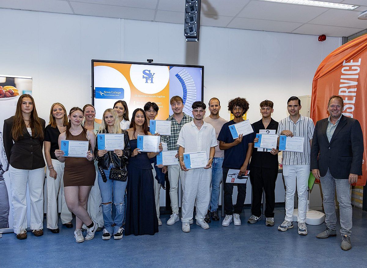 Hoofddorp - Nova College diplomering Foodservice