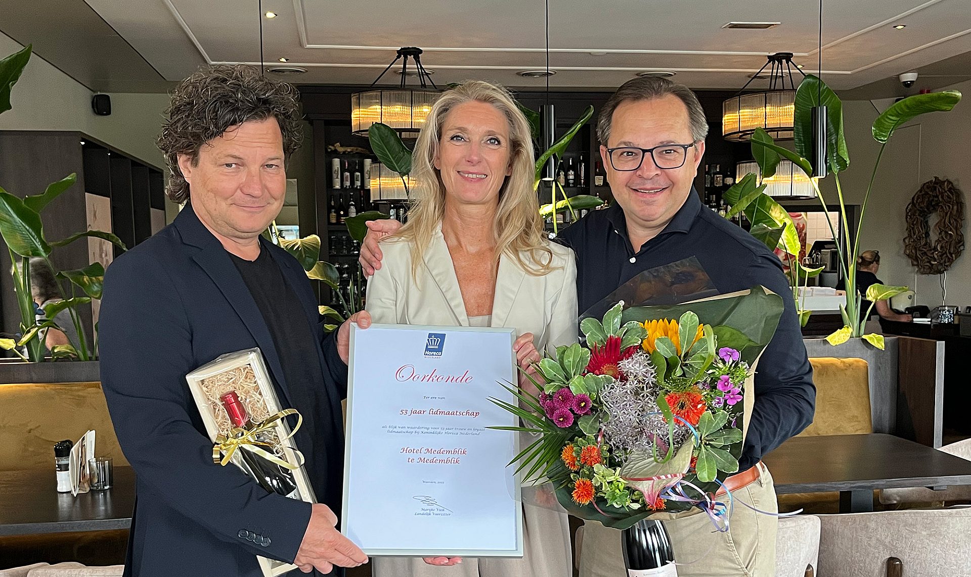 John Paulus Frank Bakker en Petra Fit van Hotel Medemblik v1
