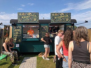 Foodtruck Veerplas bezoekers