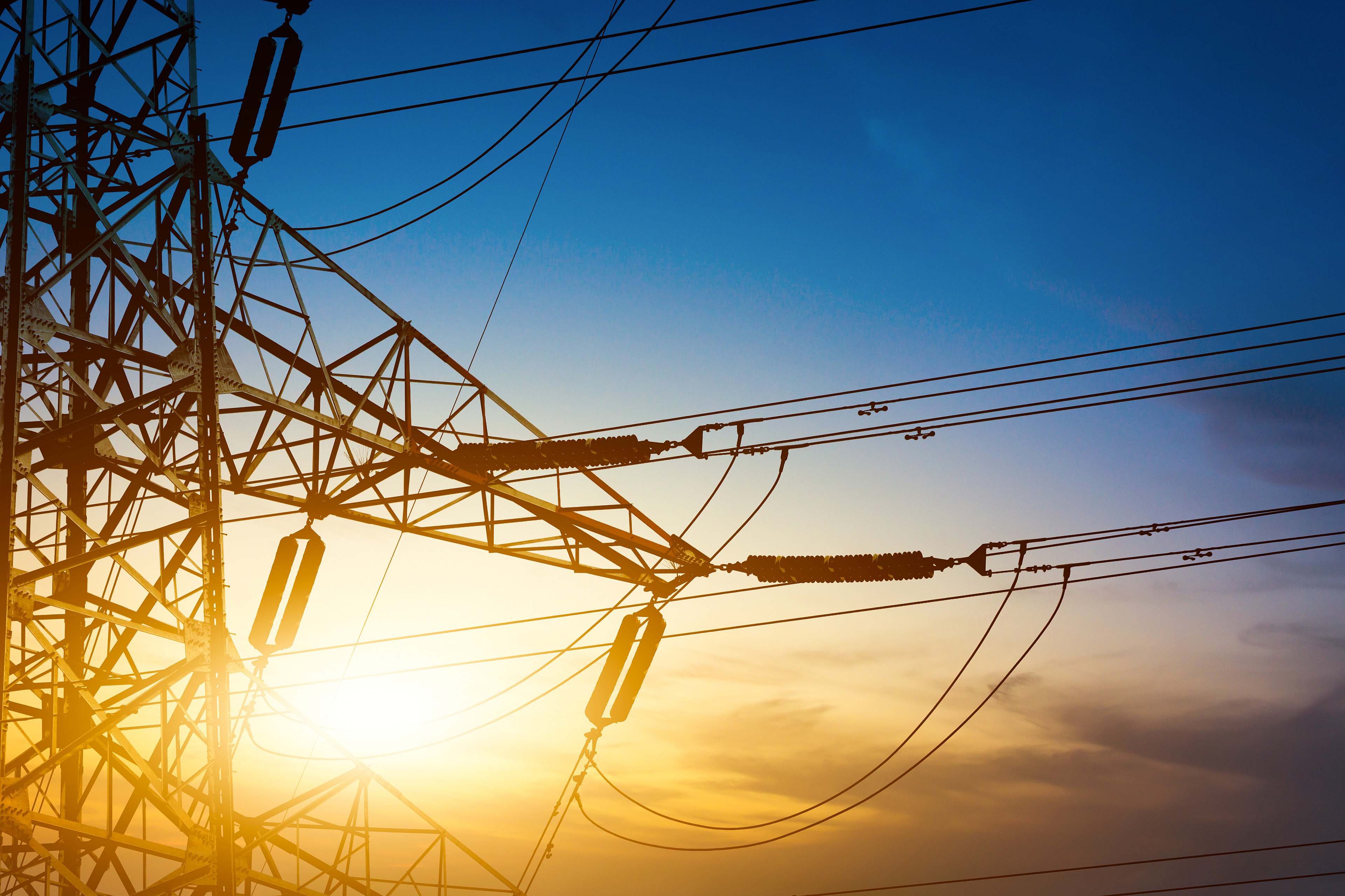 High voltage post high voltage tower