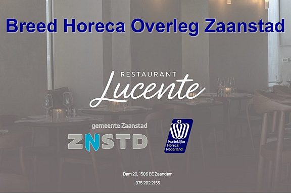 Uitnodiging Breed Horeca Overleg Zaanstad 23 september 2026