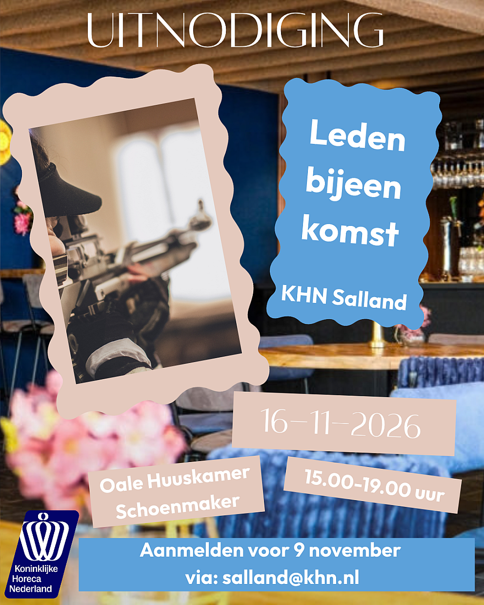 Uitnodiging ledenbijeenkomst KHN Salland 2026