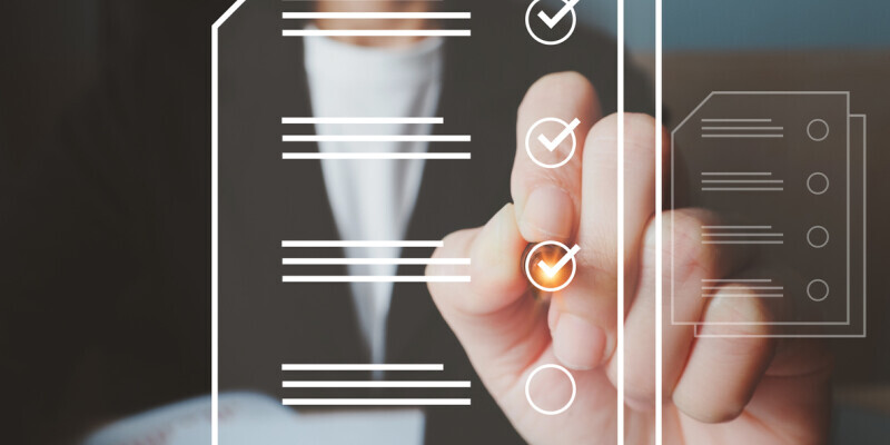 Checklist document goedkeuring