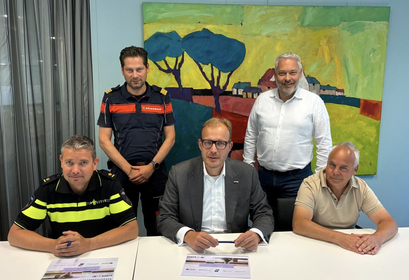 ondertekening convenant veilig uitgaan