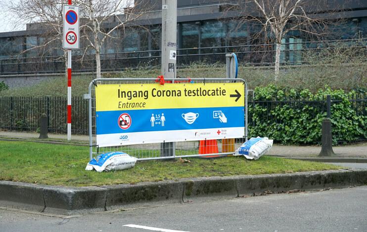 Corona ggd testlocatie