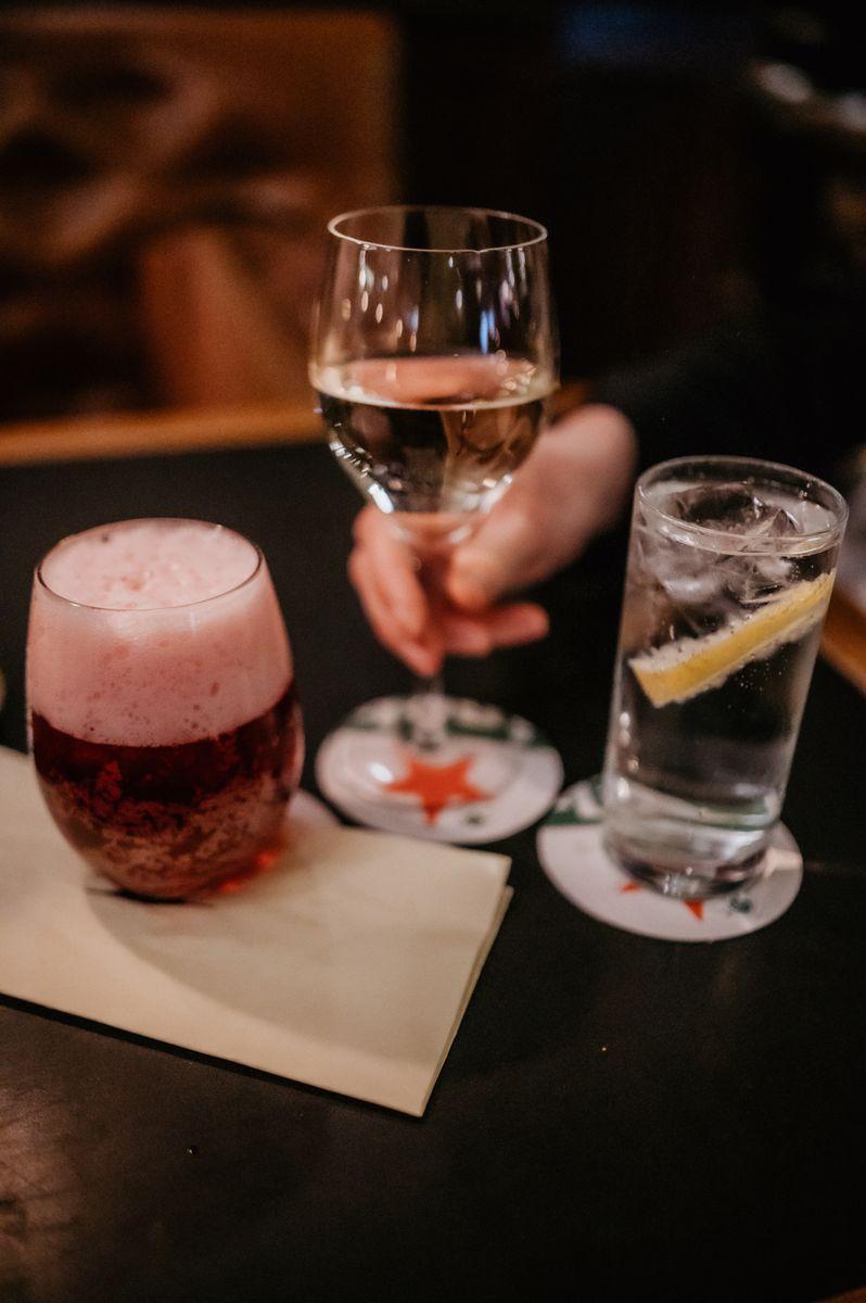 Drinken alcohol cafe wijn