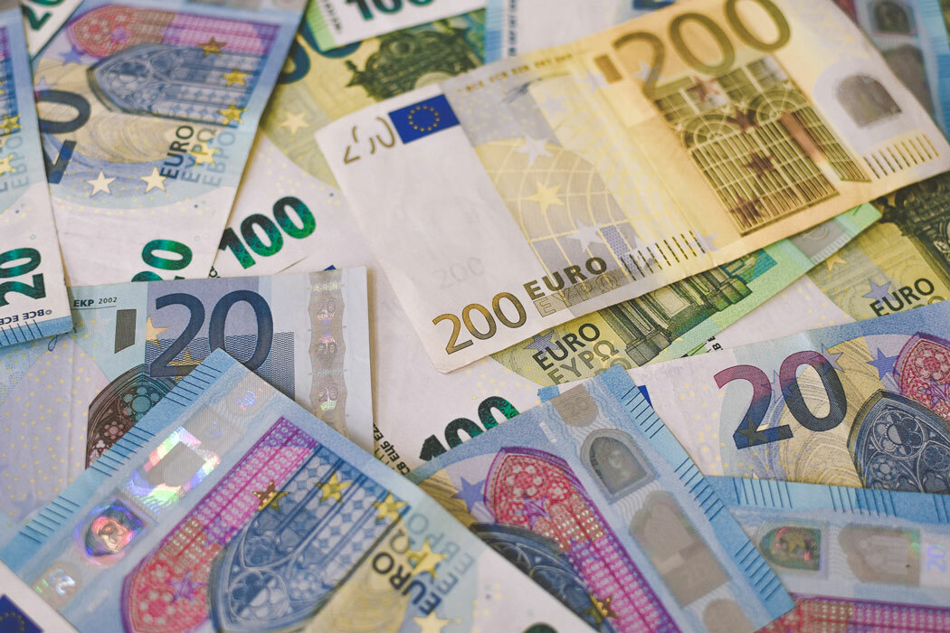 Euros bankbiljetten geld 1050x700