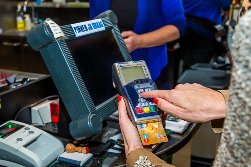 Pinnen horecabedrijf kassa