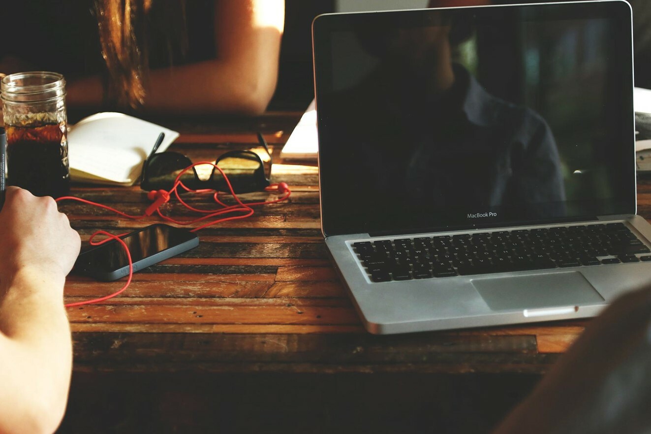 Laptop online werken