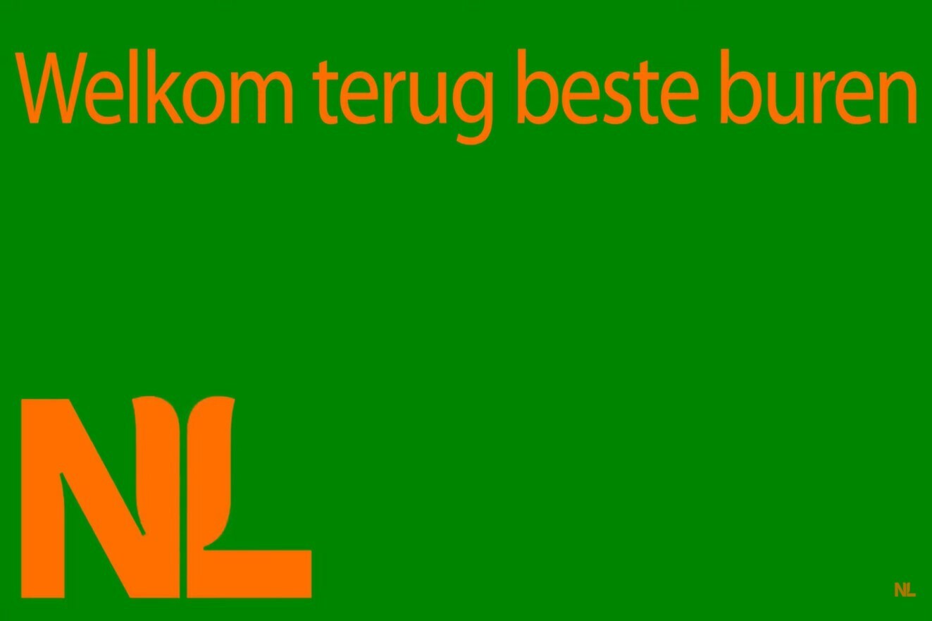 Amsterdam Welkom terug beste buren