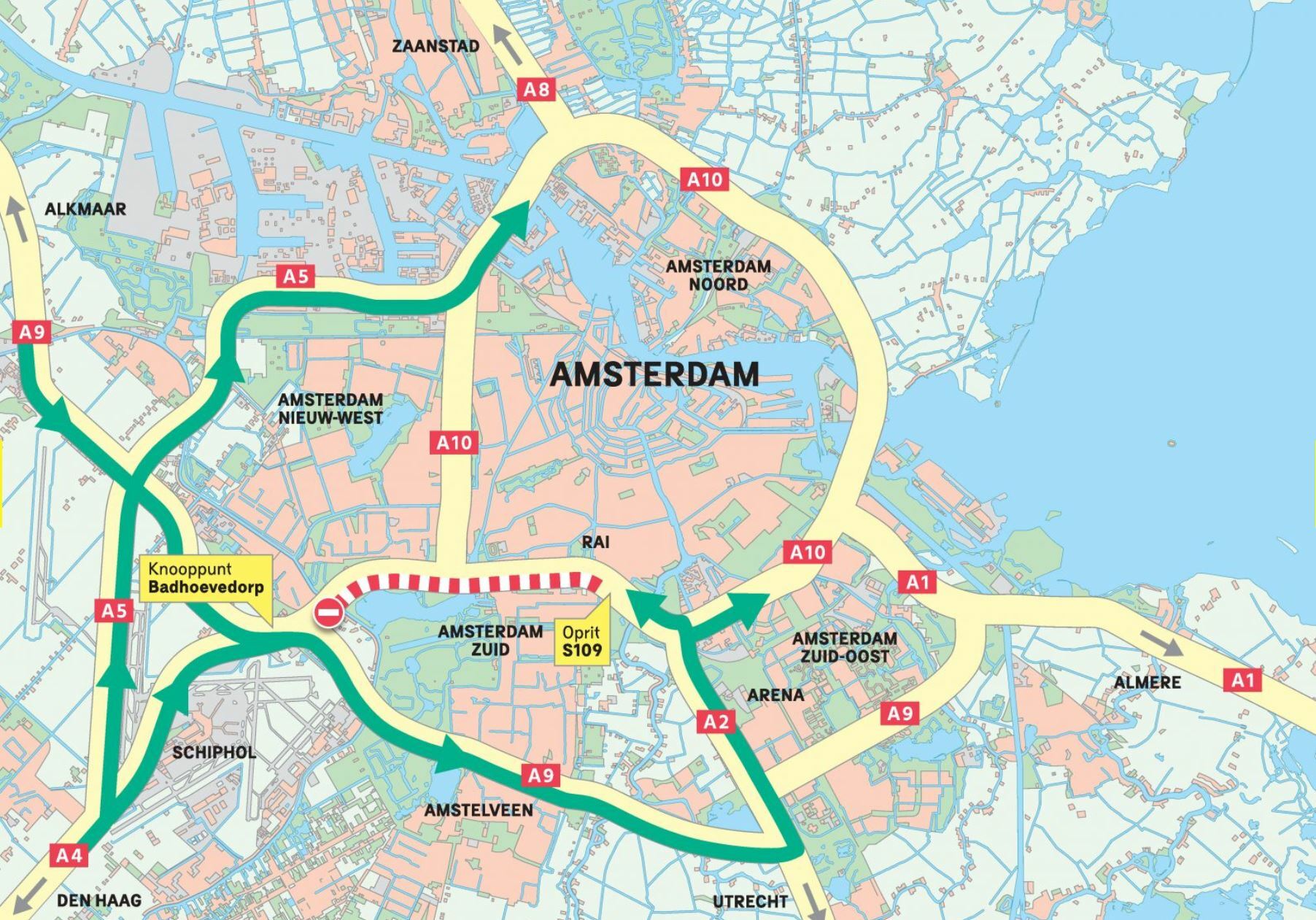 Amsterdam afsluiting