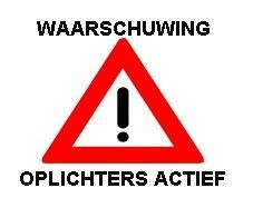 Oplichters actief