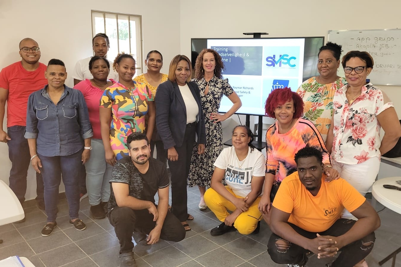 KHN Curacao HACCP trainingen april 2024 Cropped