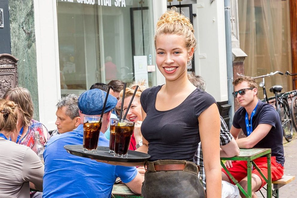 Terras personeel