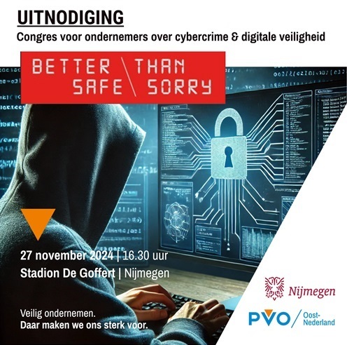 Uitnodiging Better safe than sorry Nijmegen