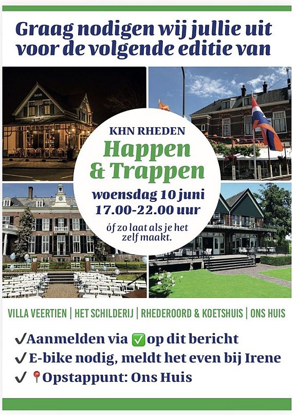 Happen en tappen rheden