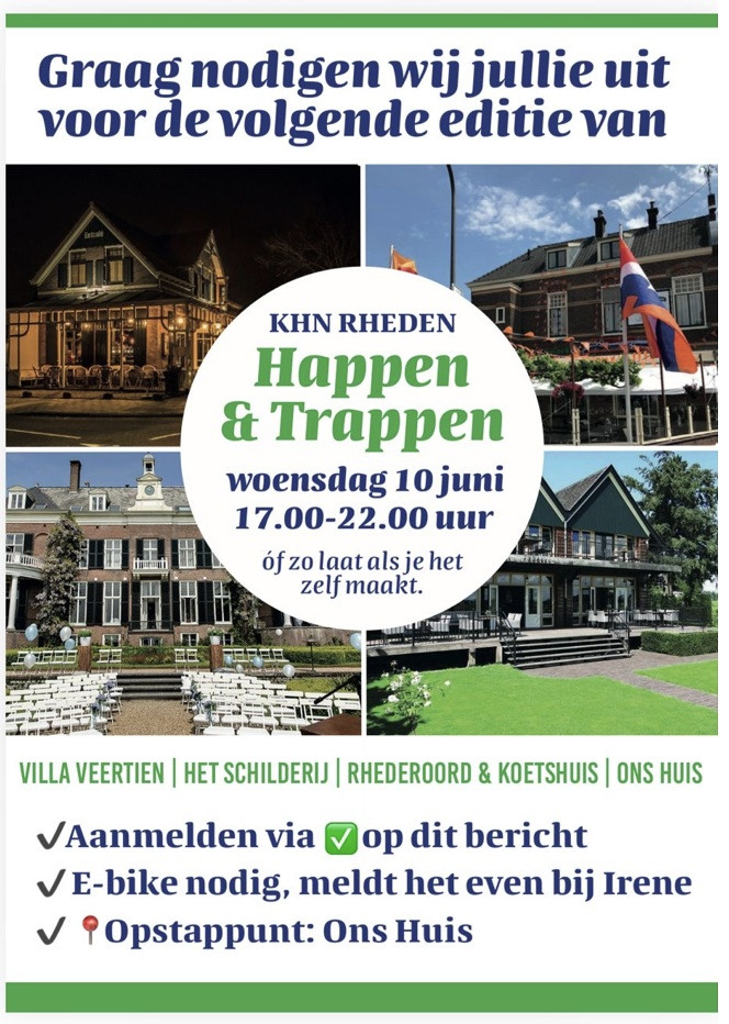 Happen en tappen rheden