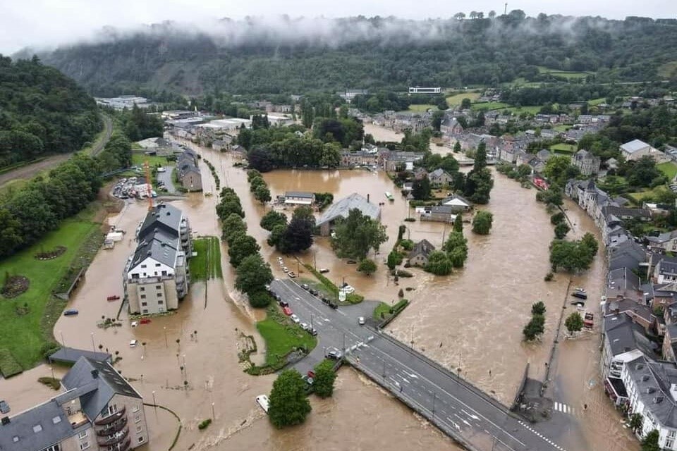 Overstroming Valkenburg