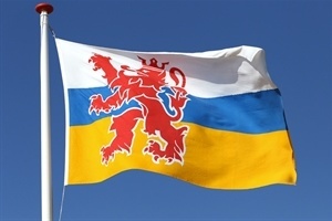 Vlag provincie limburg Cropped