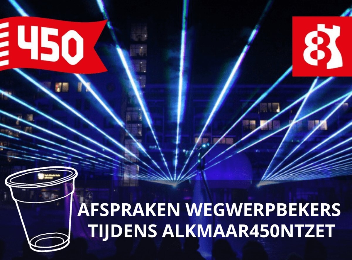 Wegwerpbekers Alkmaars Ontzet