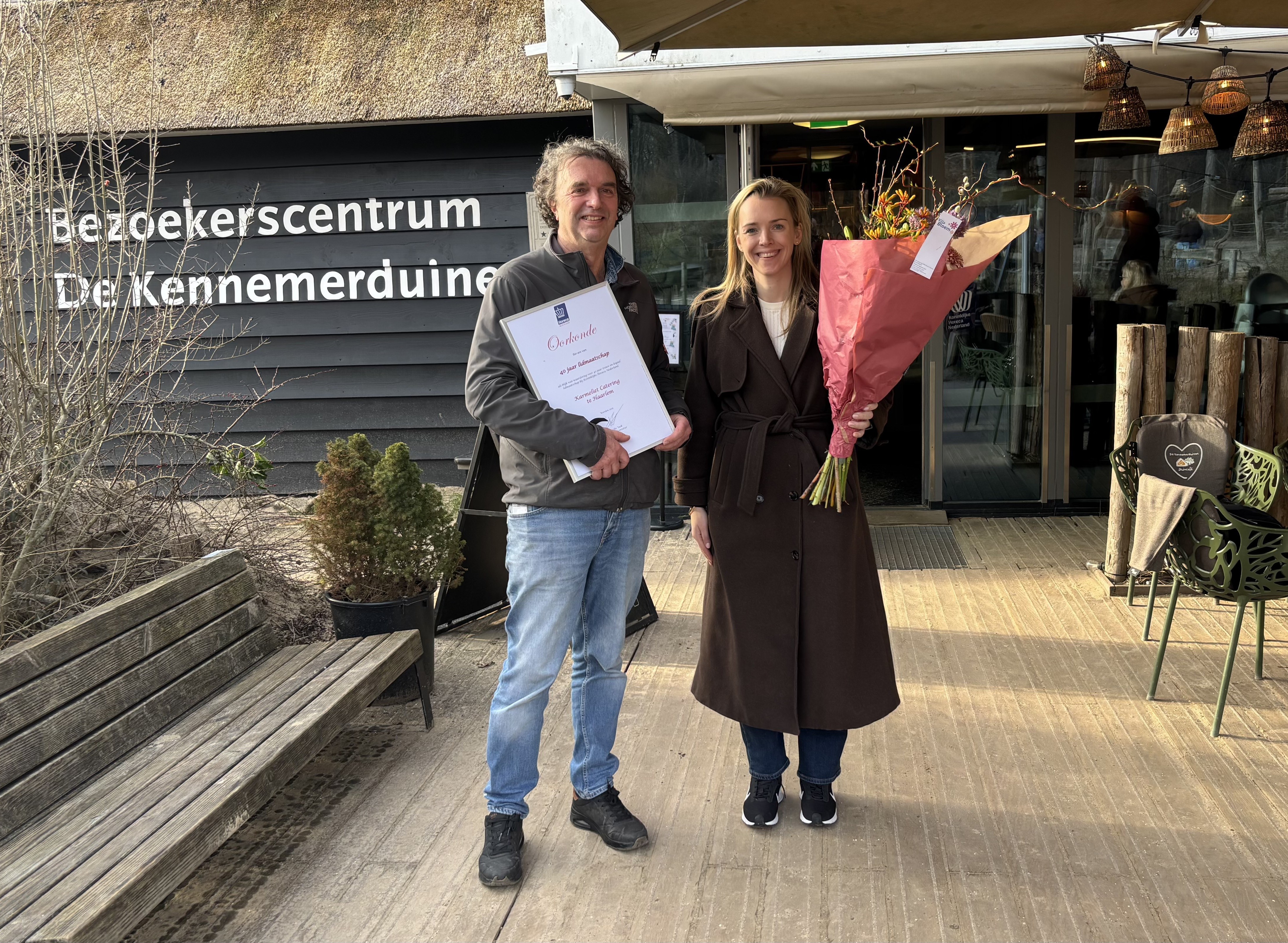 Michel Gruts 40 jaar lid KHN