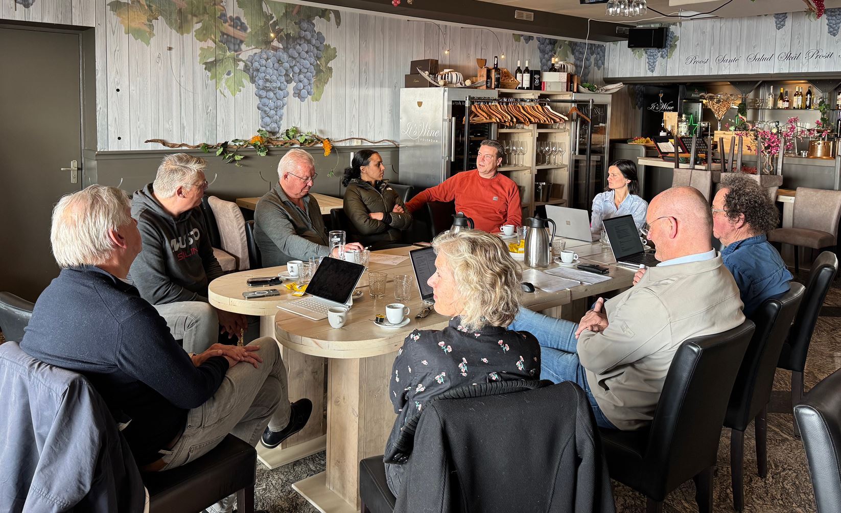 Edam Volendam bestuursvergadering