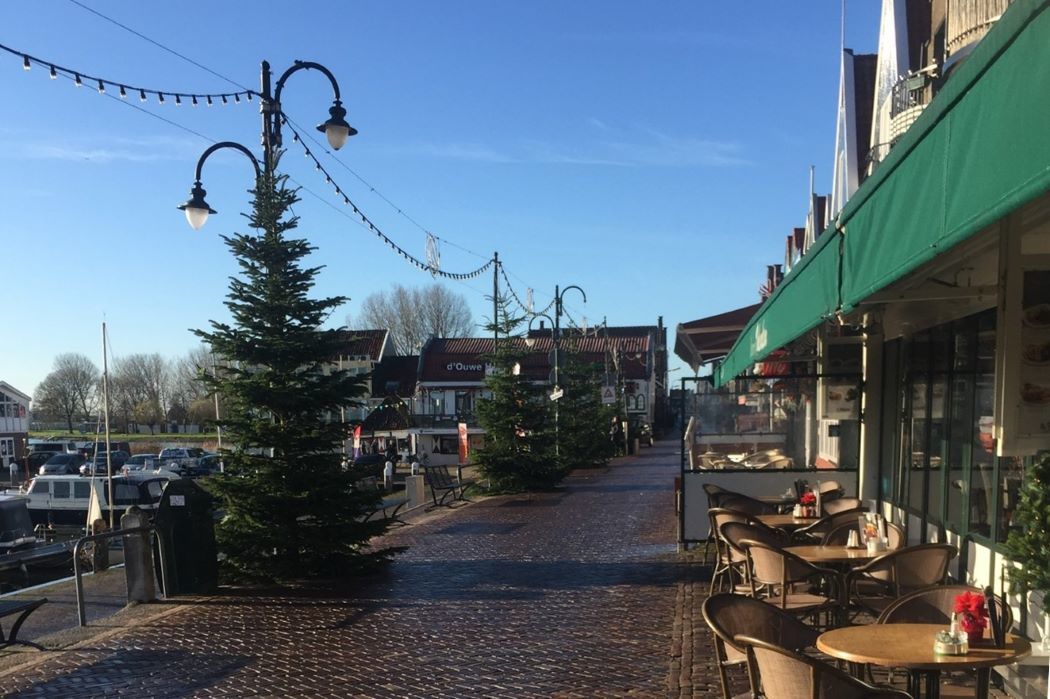 Edam Volendam kerst haven