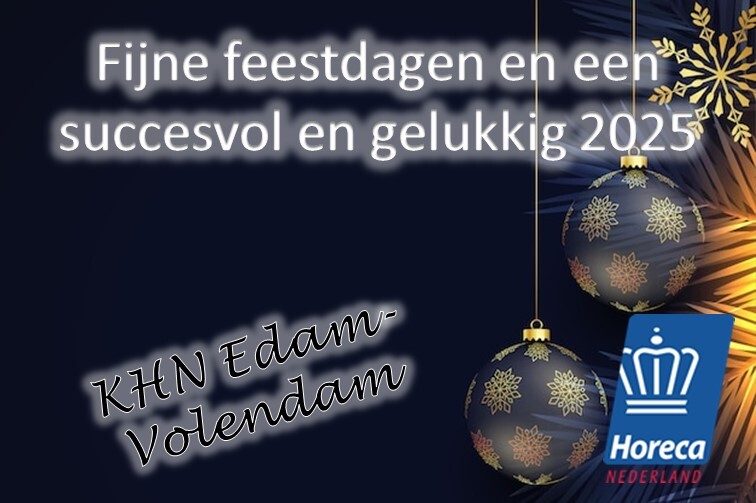 Feestdagengroet Edam Volendam
