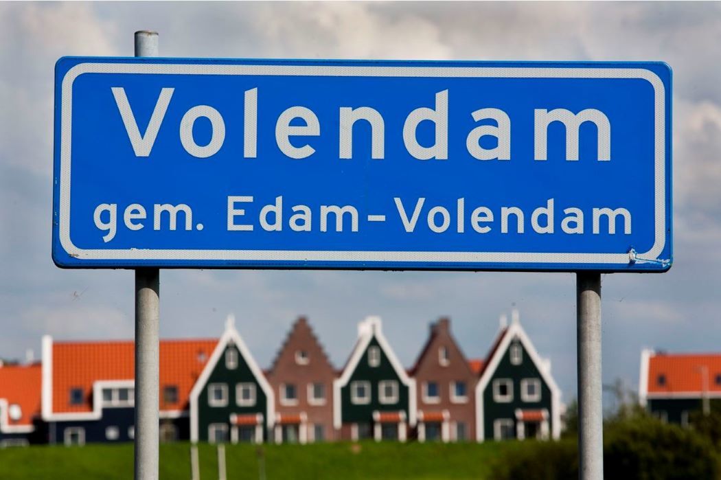 Gemeentebord Volendam Craft