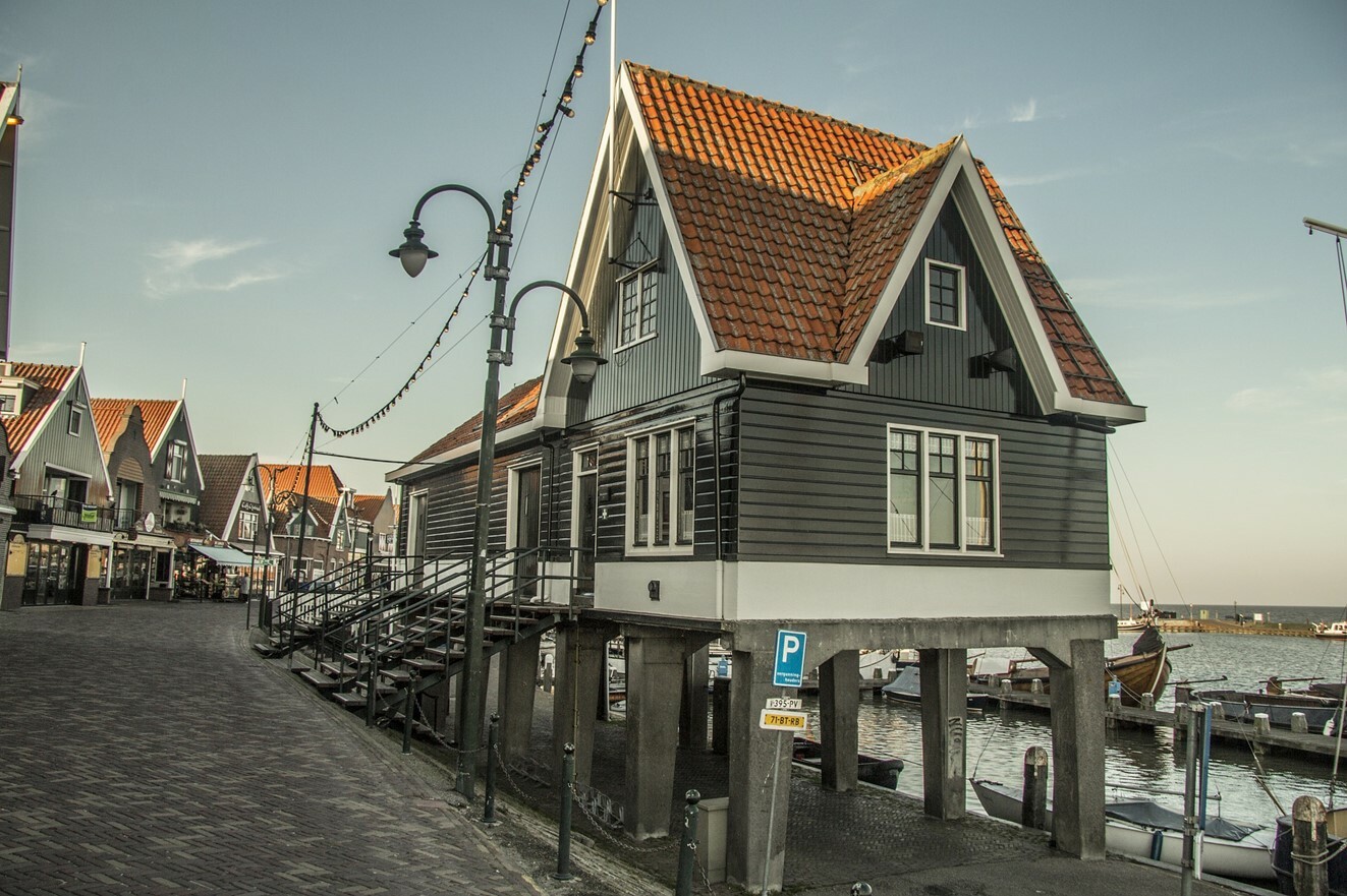 Volendam op de dijk