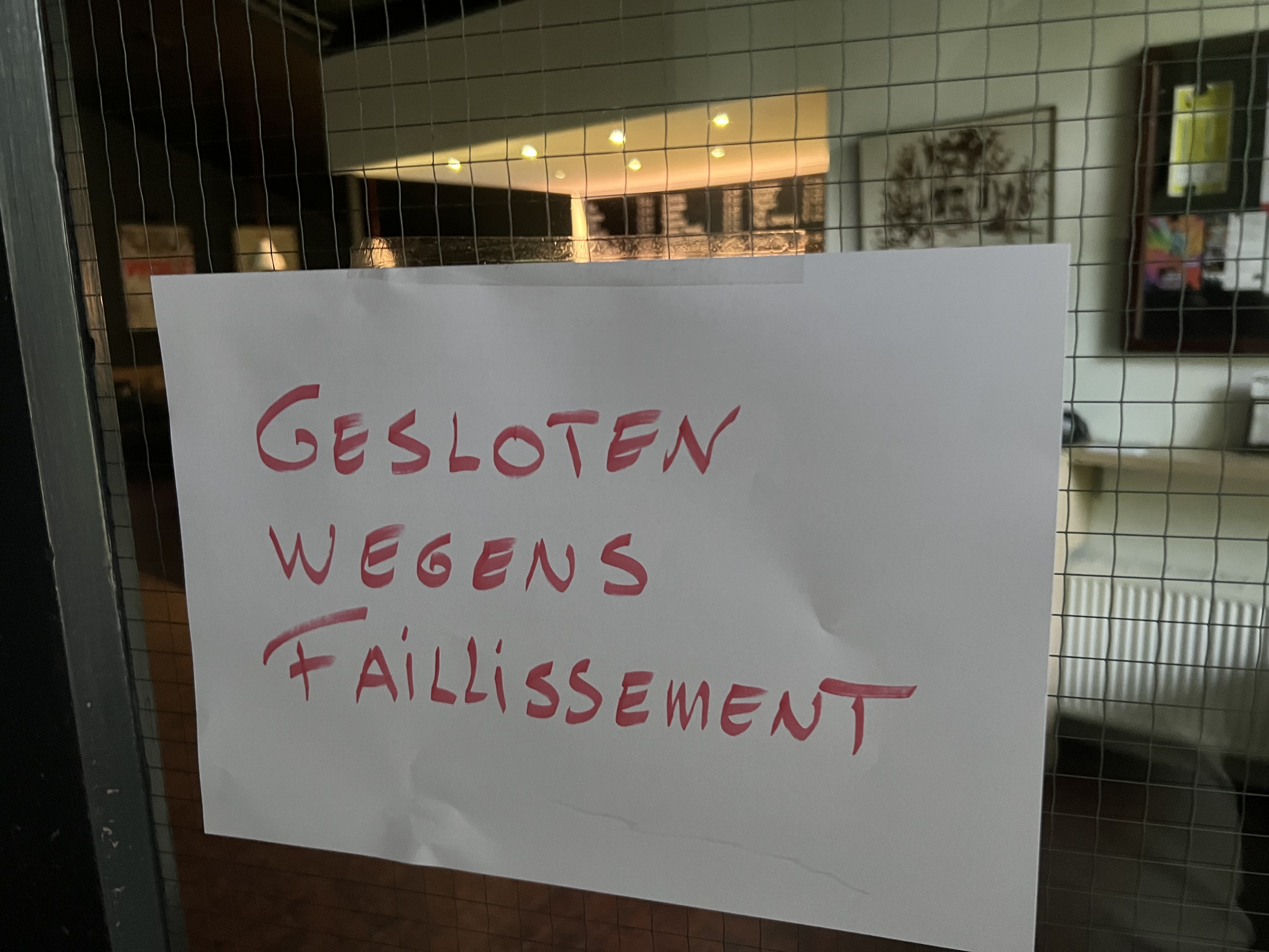 Gesloten faillissement