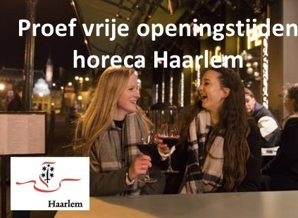 Pilotvrijeopeningstijden Haarlem