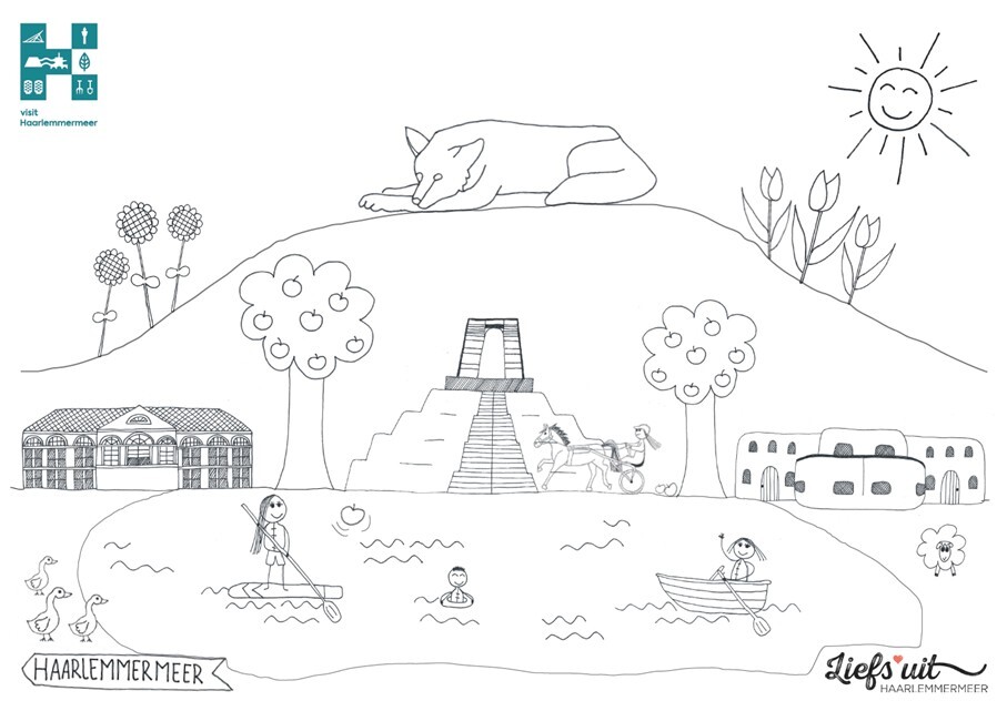 Kleurplaat voorjaar 2025