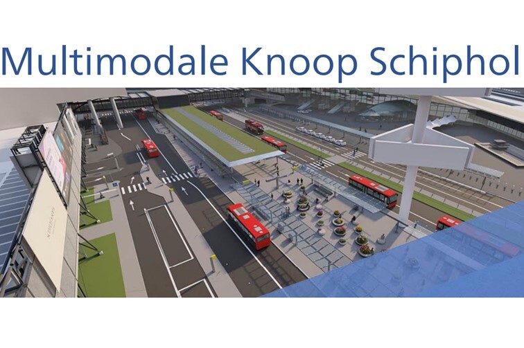 Multimodale Knoop Schiphol afbeelding