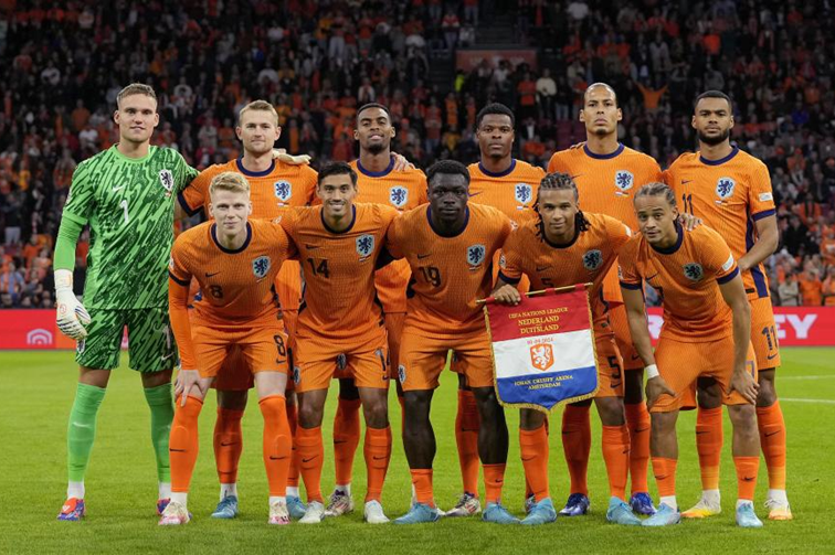 Oranje voetbal