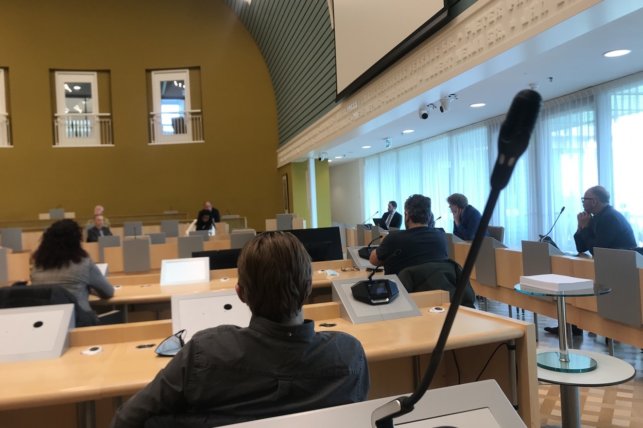 Overleg burgemeester Hamming