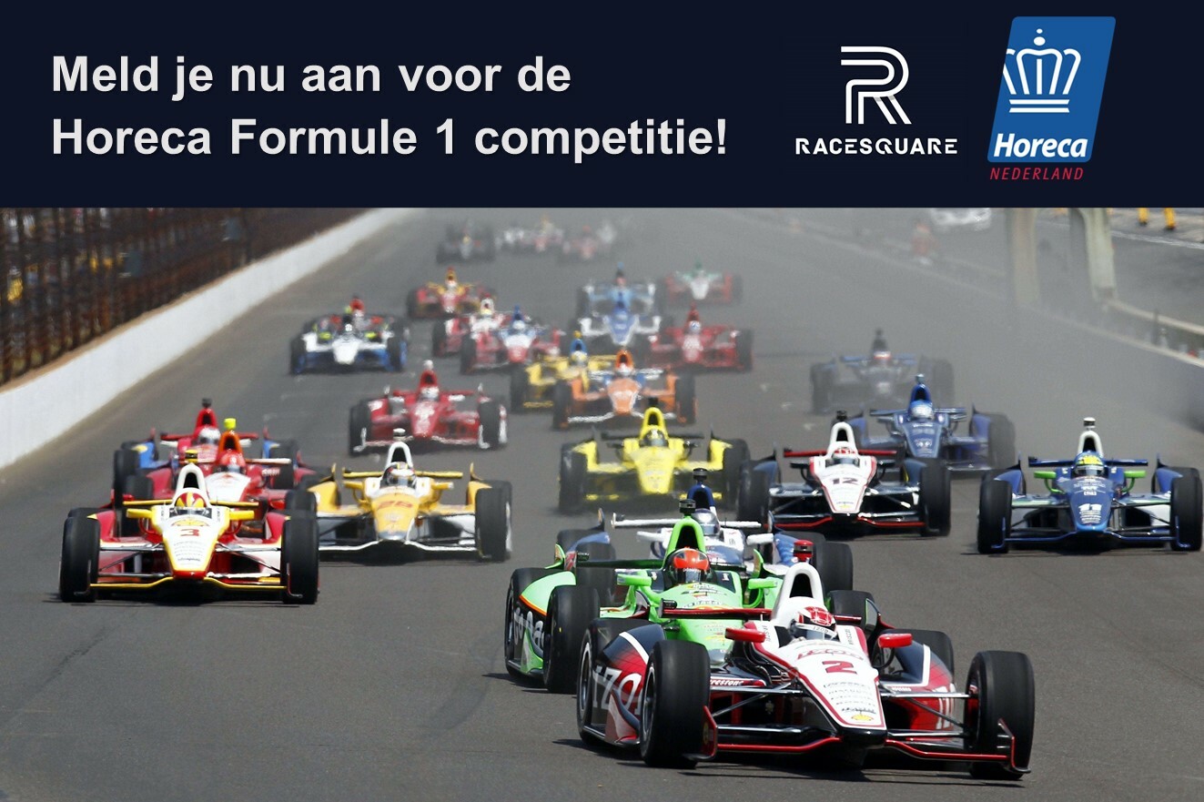 Racesquare vierkant incl tekst