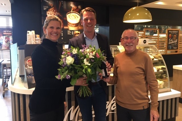 Mc Donalds Zwolle Noord 25 jaar lid KHN