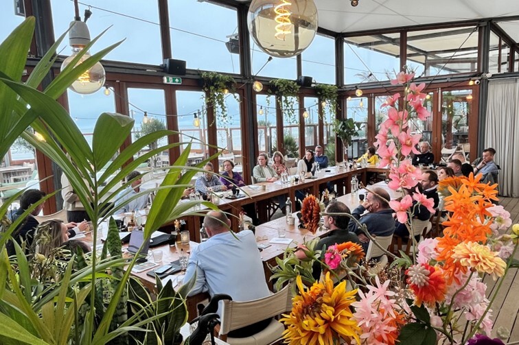 Strandmeeting af en opbouw