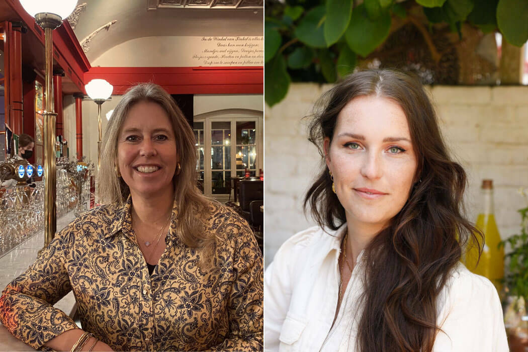 KHN-Bestuursleden Maryse François en Vivian den Hollander